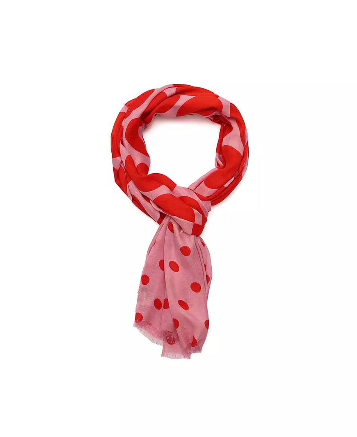 Women's Seasonless Dot Oblong Scarf