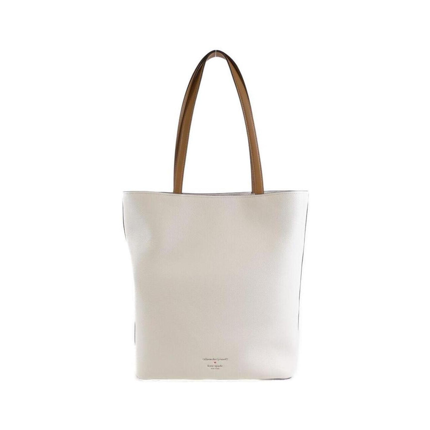 Color Leather Handbag Tote Bag (Pre-Owned)