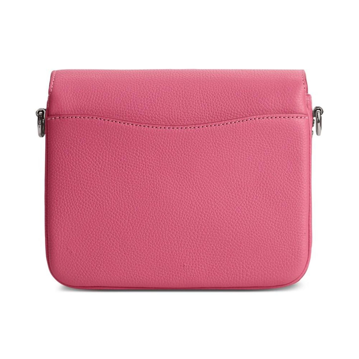 Polished Pebble Leather Cassie Crossbody 19 with Heart Strap