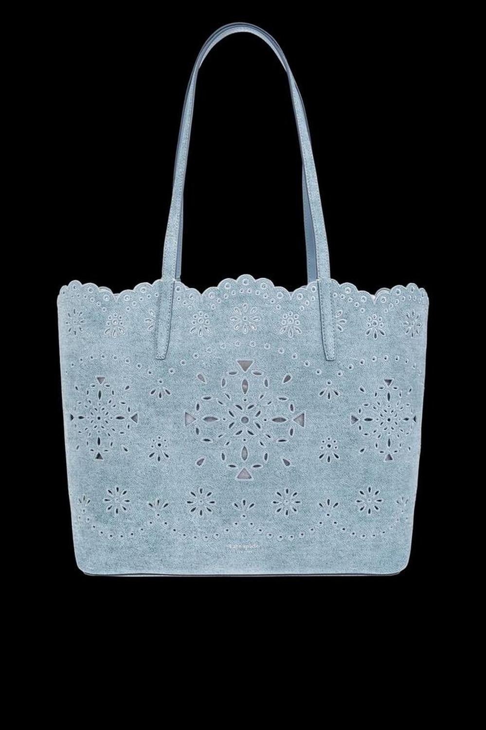 Kate Spade Laser-Cut Large Tote Bag