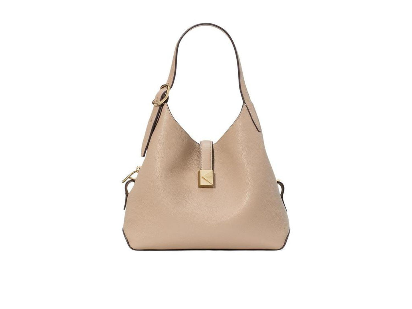 Deco Pebbled Leather Medium Crossbody Tote