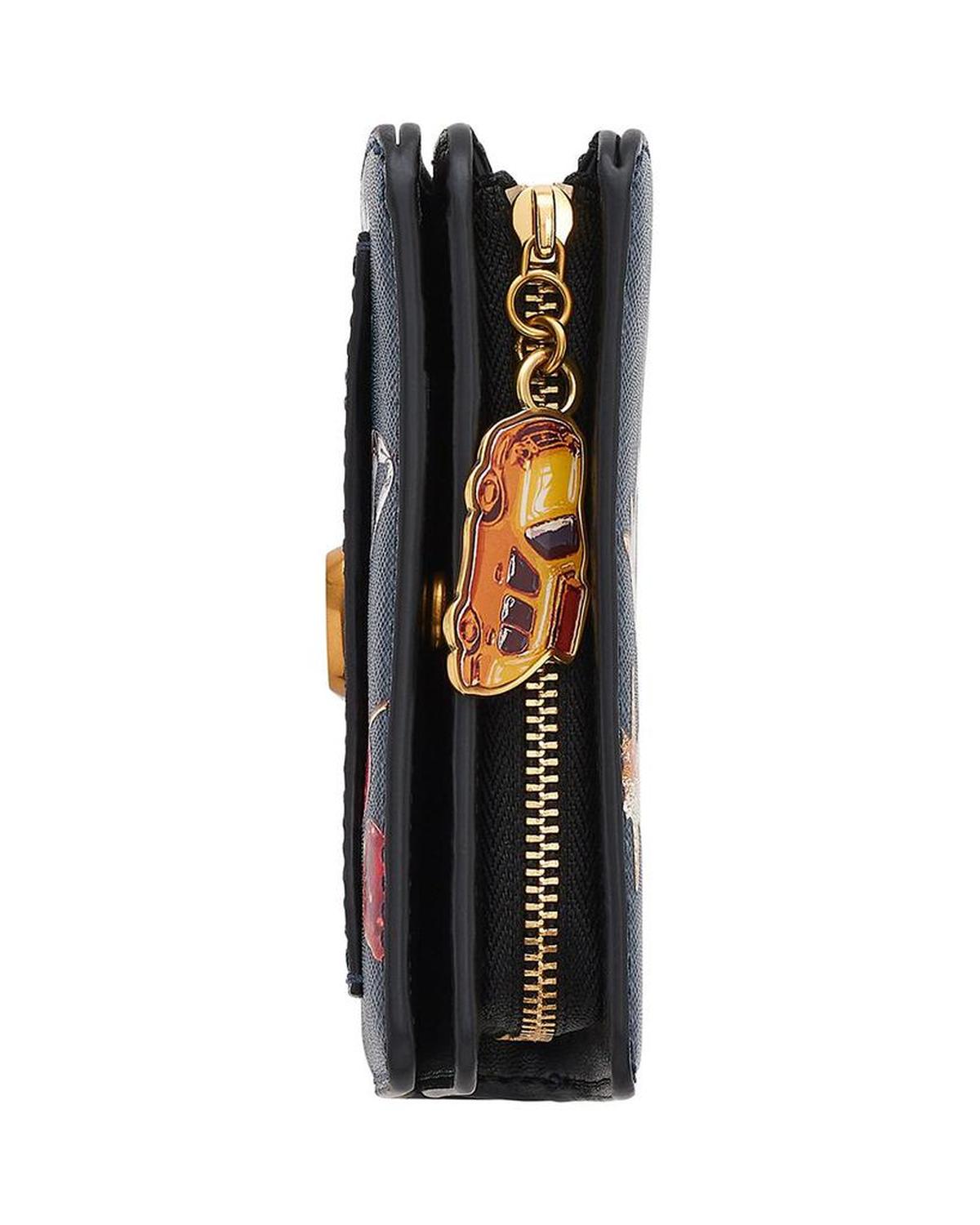 The Trinket Utility Snapshot Leather Mini Compact Wallet