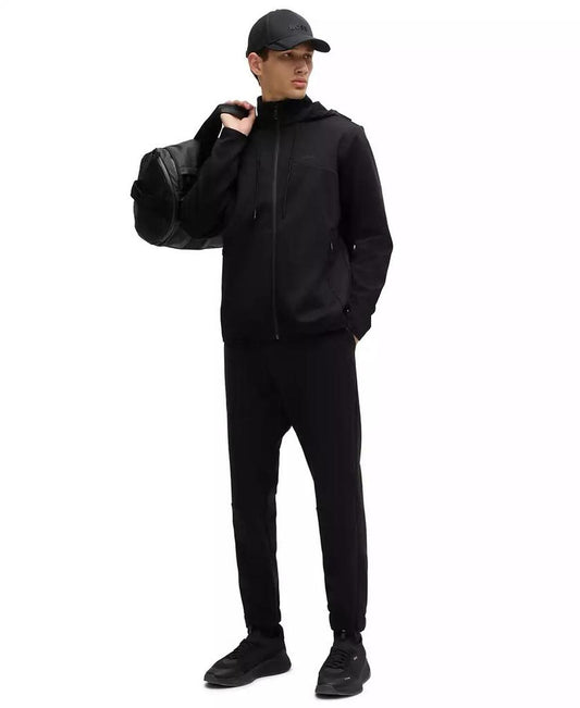 Men's Bonded-Fleece Zip-Up Hoodie