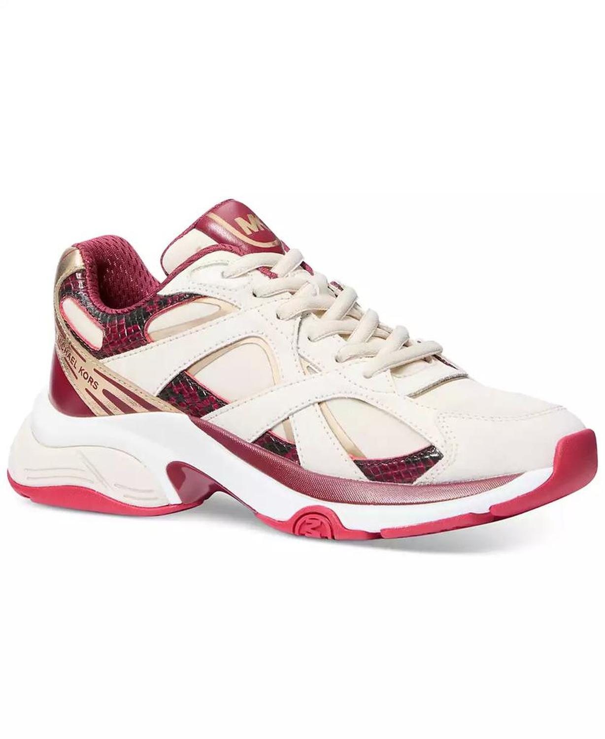 MICHAEL Leo Lace-Up Trainer Sneakers