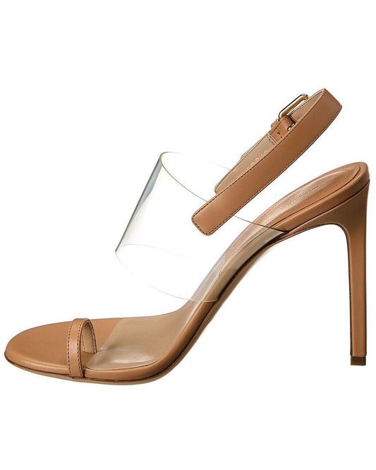 Catherine Leather & Vinyl Sandal