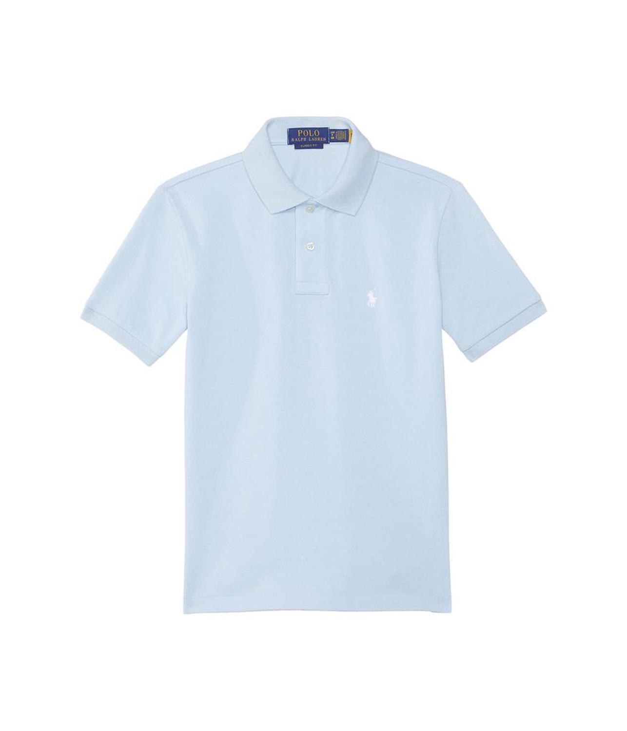 Classic Fit Cotton Mesh Polo Shirt (Big Kid)