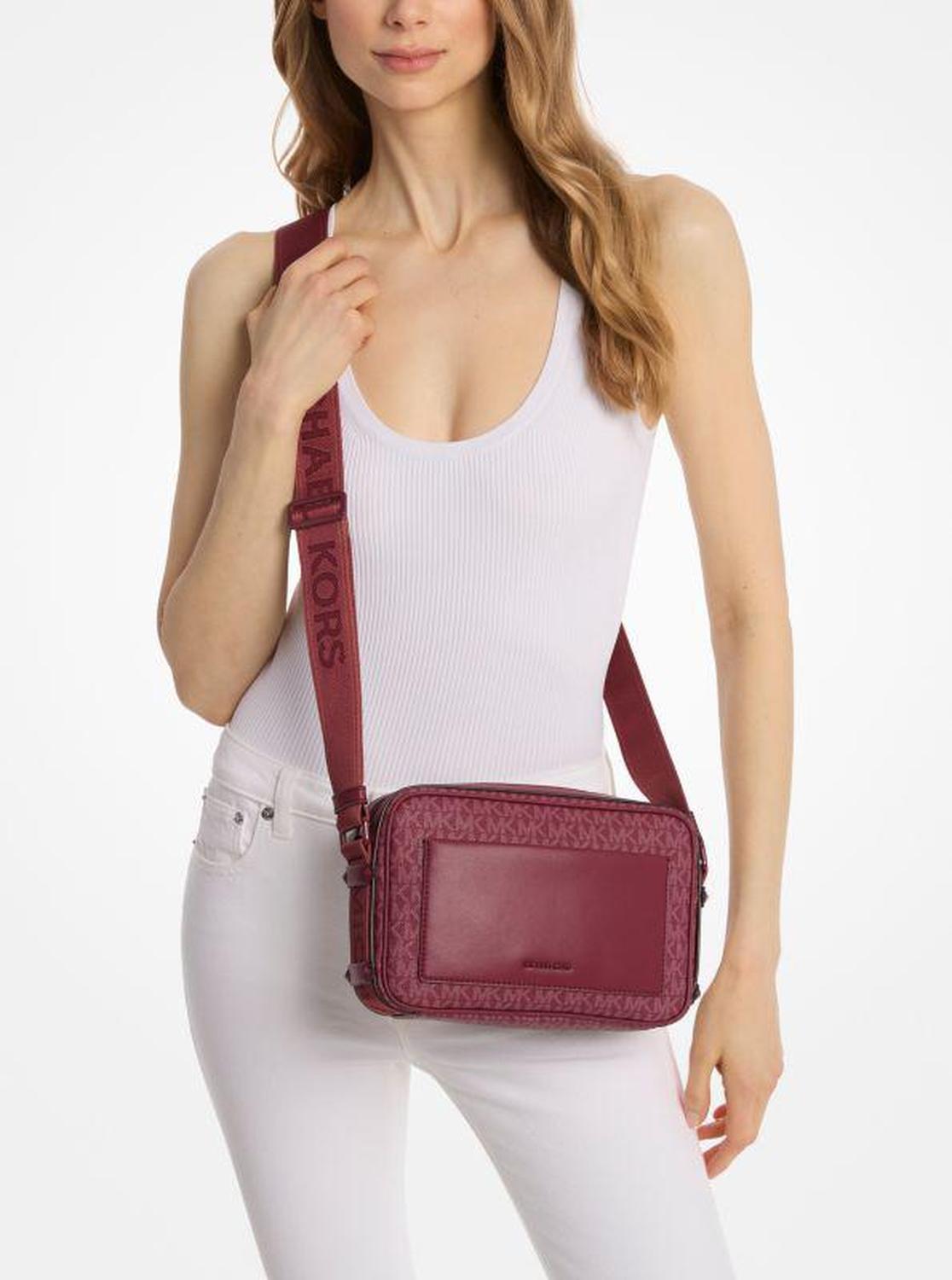 Maeve Large Signature Logo Crossbody Bag