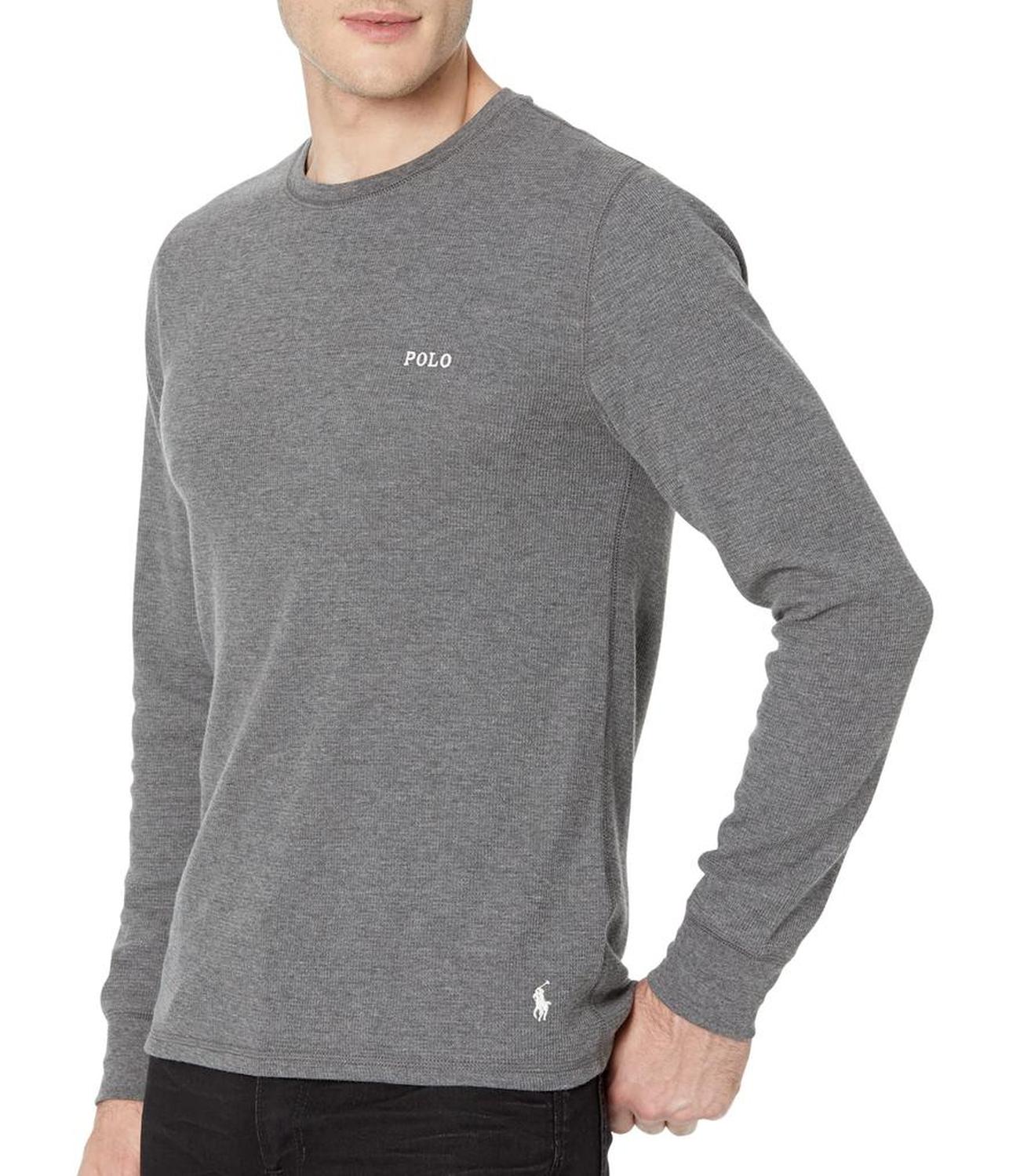 Waffle Long Sleeve Crew
