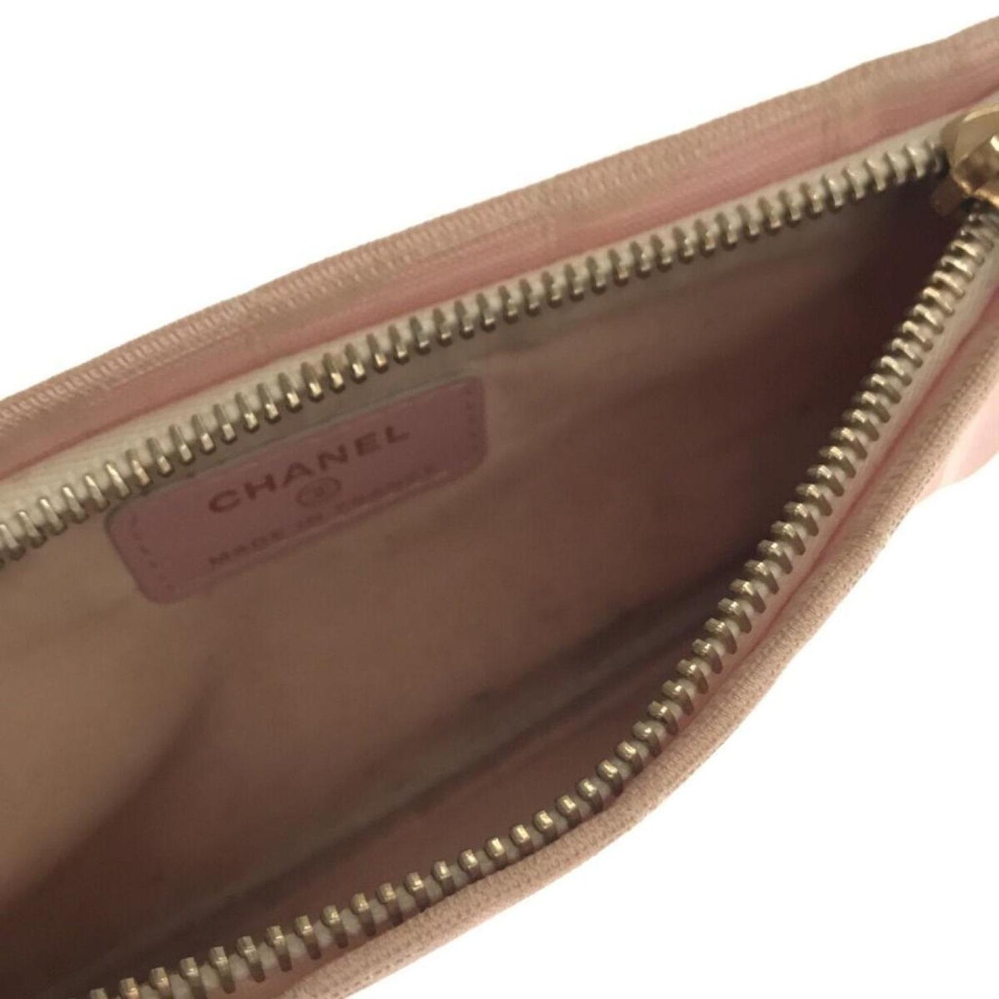 Chanel Travel Line Synthetic Clutch Bag (Pre-Owned)