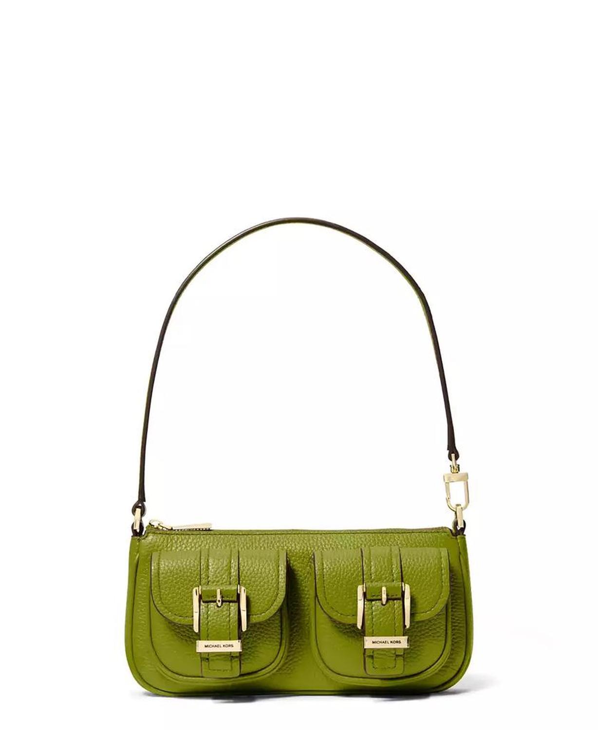 Zoe Small Leather Convertible Shoulder Bag