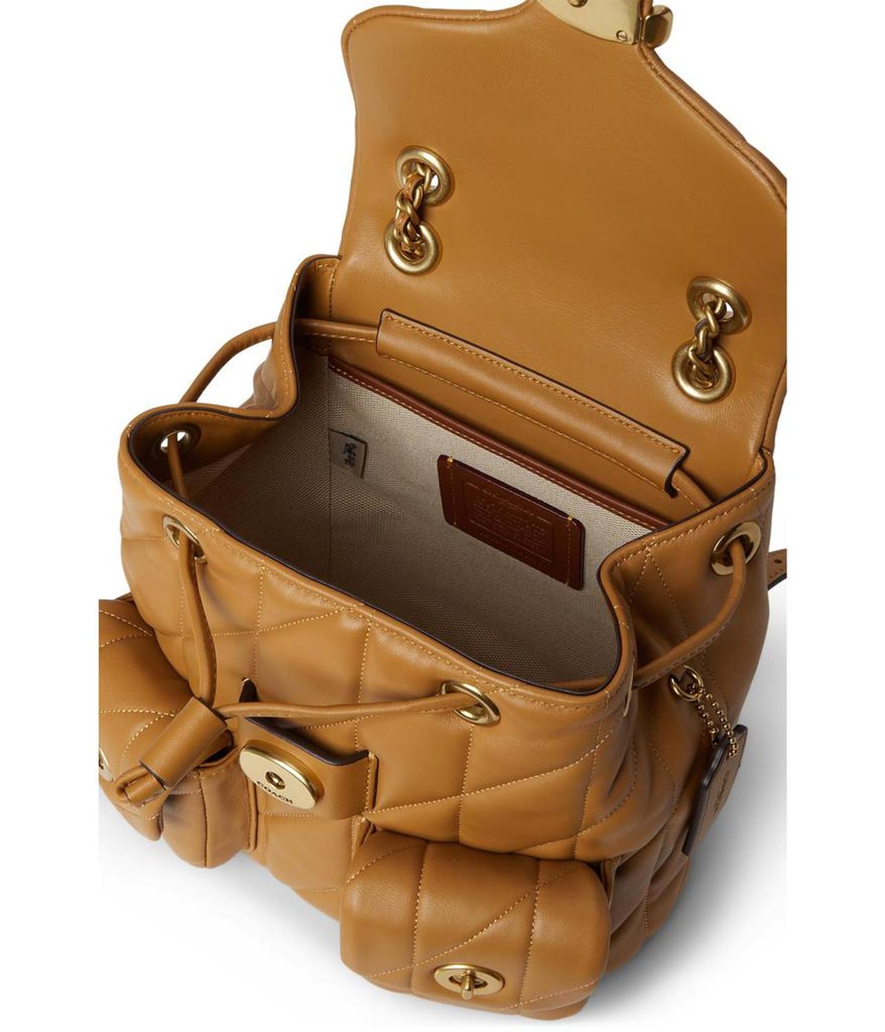 Tabby Backpack with Quilting