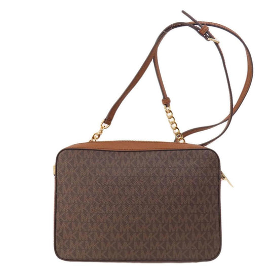 Michael Kors Jet Set Canvas Shoulder Bag (Pre-Owned)