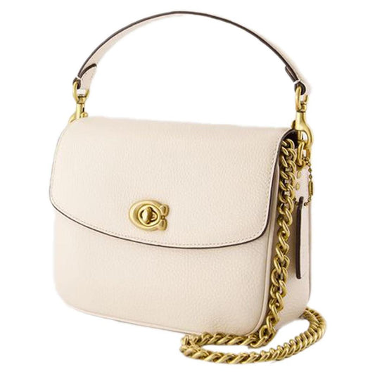 Cassie 19 Crossbody - Coach - Leather - White
