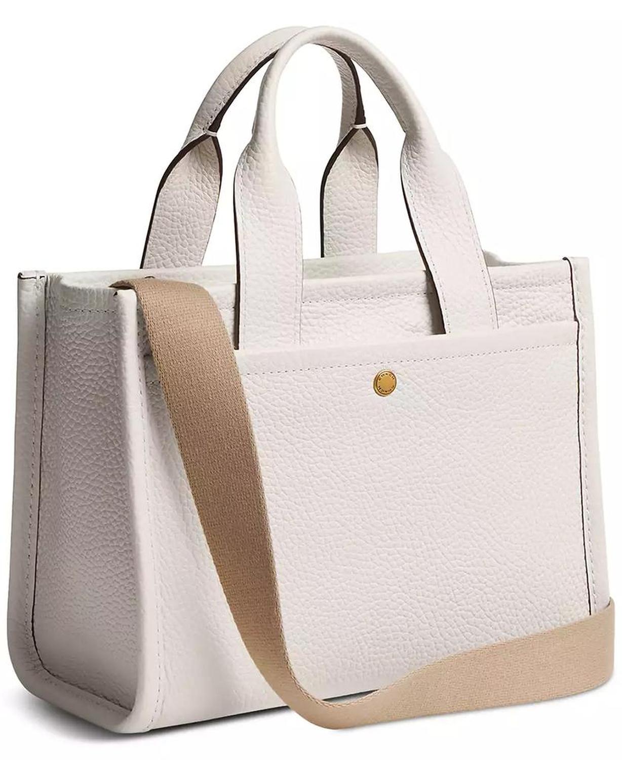 Cargo Pebbled Leather Tote Bag 26