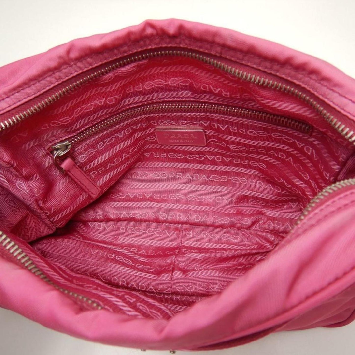 Prada Tessuto Synthetic Shoulder Bag (Pre-Owned)