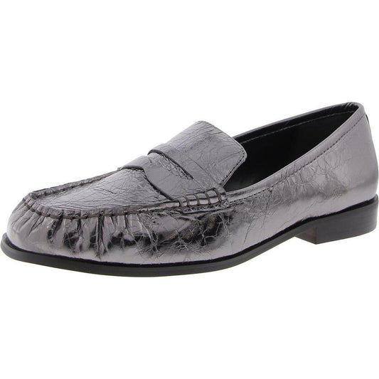 Carlson Loafer Womens Padded Insole Patent Leather Loafers