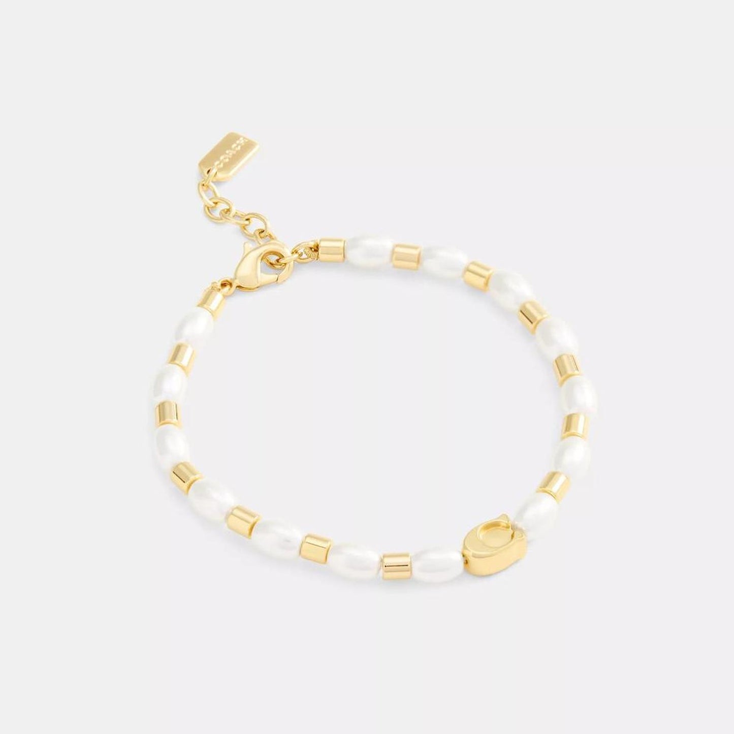 Pearls And Beads Linear Bracelet