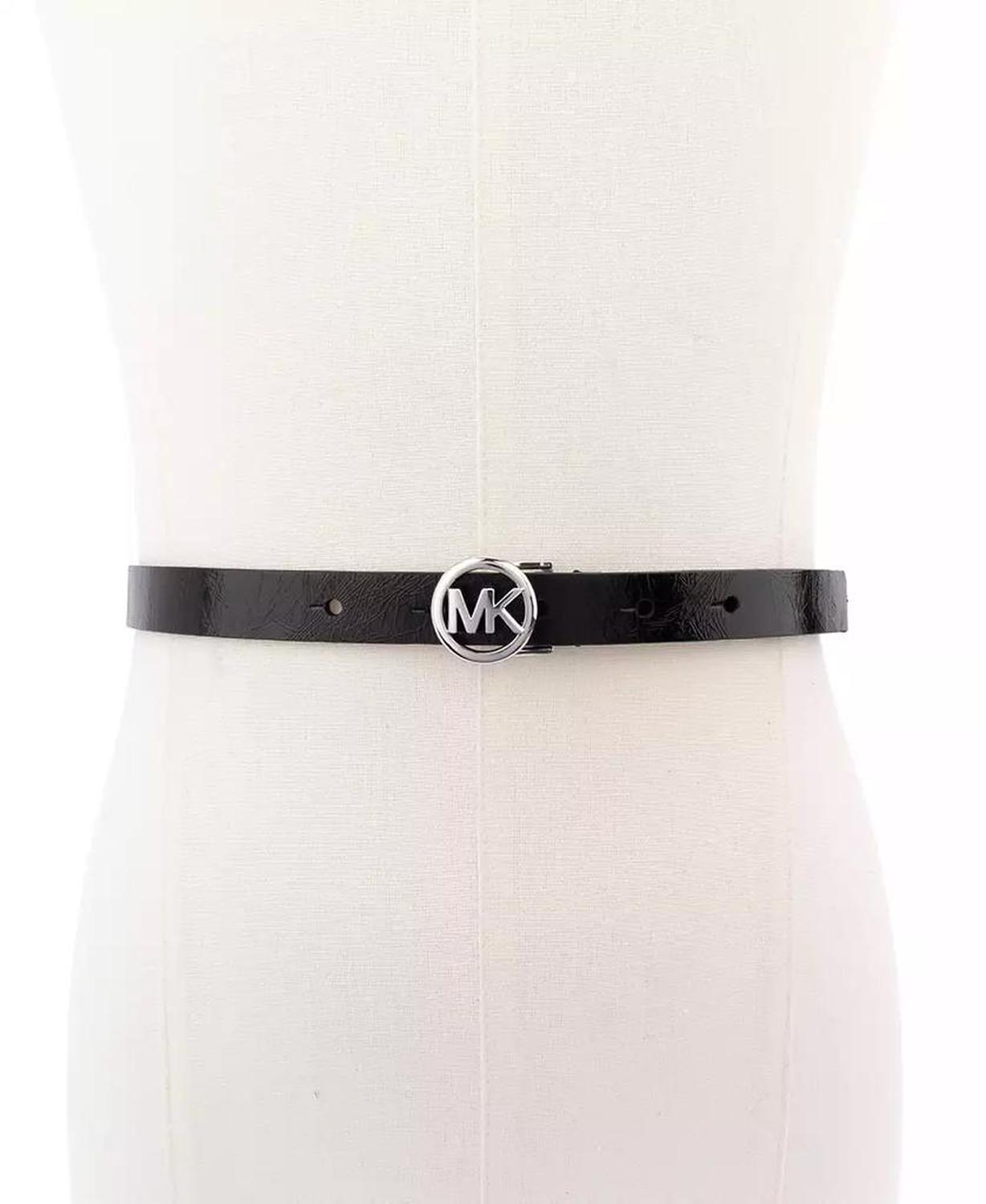 Micheal Kors Women's Logo Skinny Belt