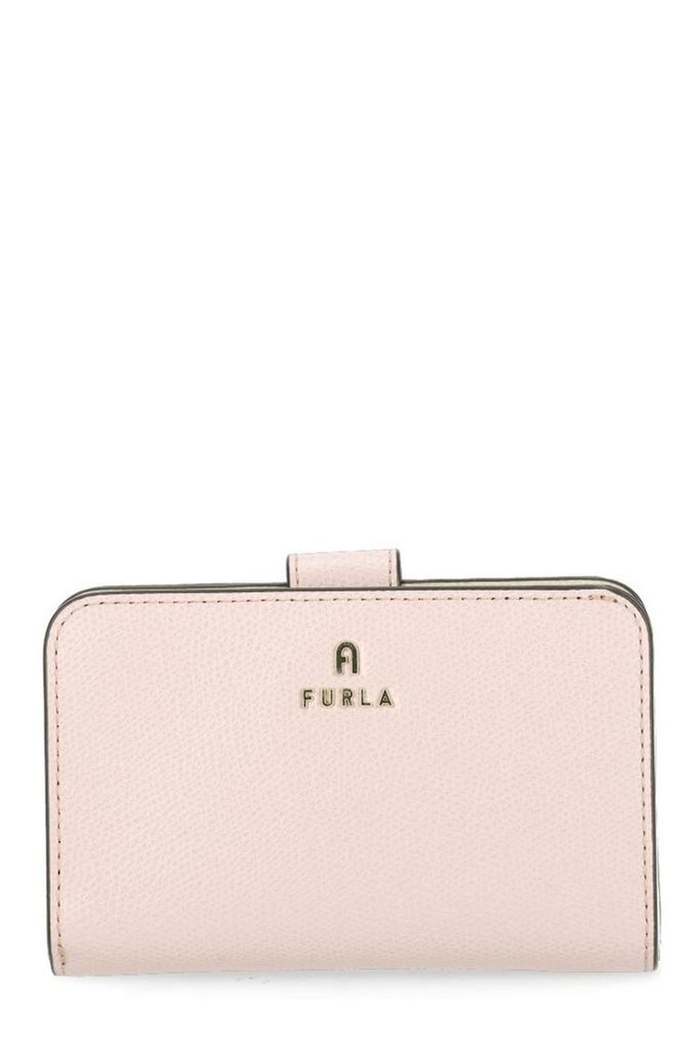 Furla Camelia Logo Lettering Wallet