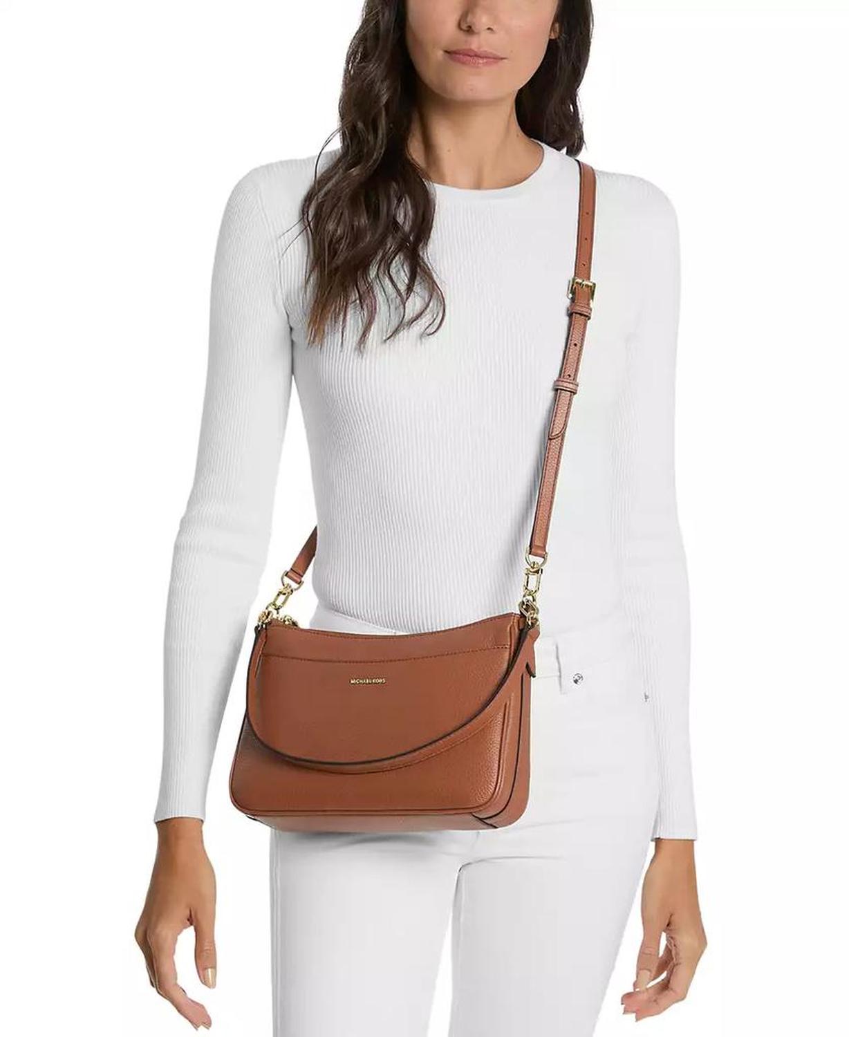 Michael Kors Small Top Zip Pouchette Crossbody Bag