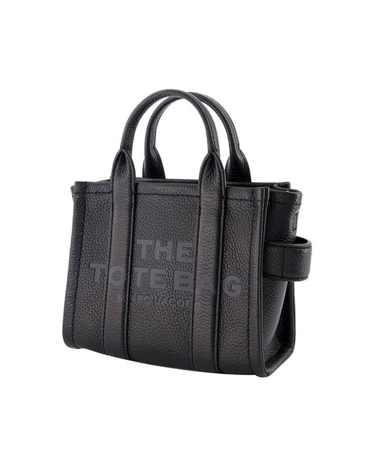 The Mini Crossbody Tote - Marc Jacobs - Leather - Black