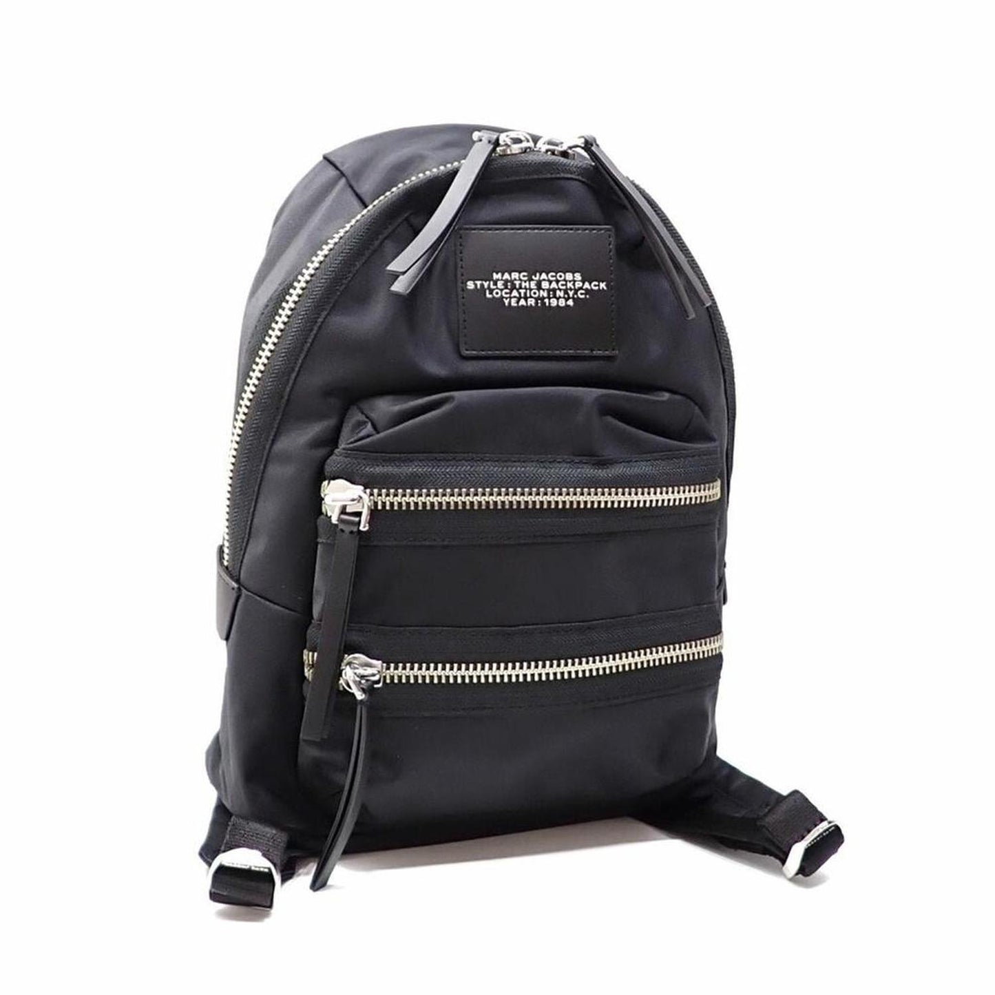 Marc By Marc Jacobs Nylon Leather Backpack (Pre-Owned)