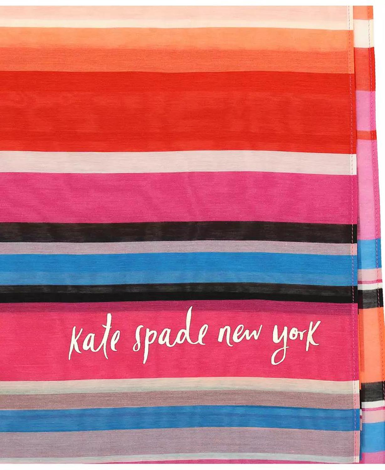 Women's Sunny Stripe Oblong Scarf