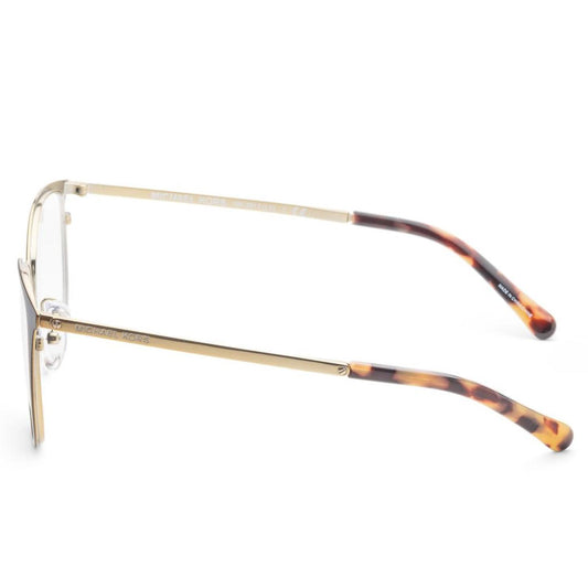 Michael Kors Women's 51mm Matte Black Light Gold Opticals