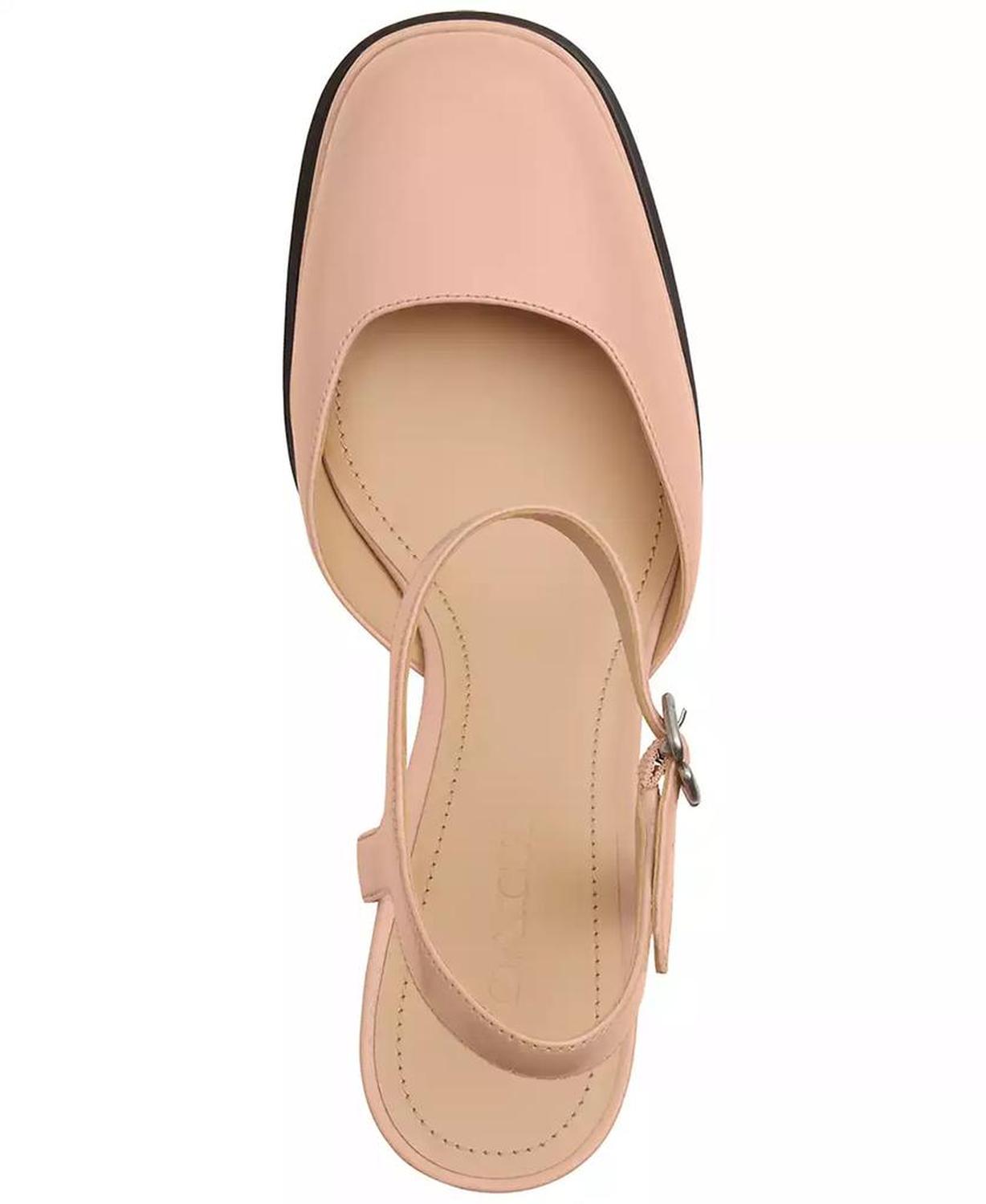 Women's Sculpted-Heel Platform Pumps