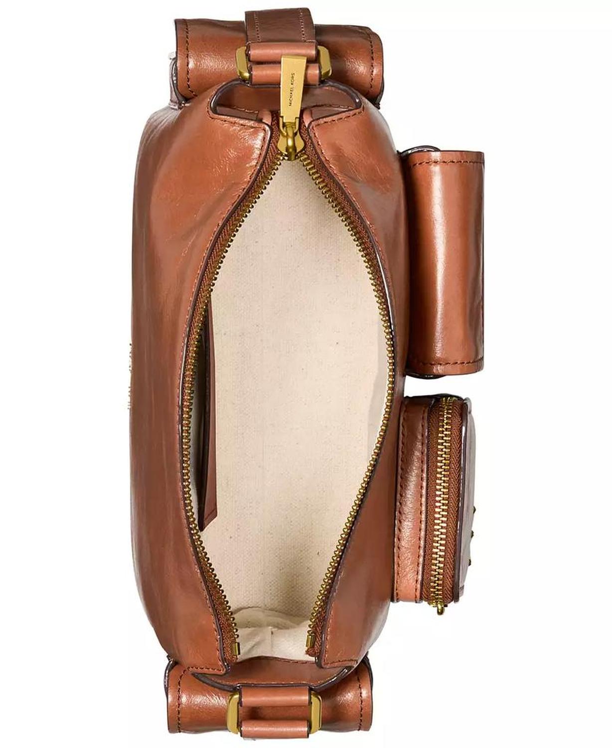 Dakota Small Pocket Leather Shoulder Bag