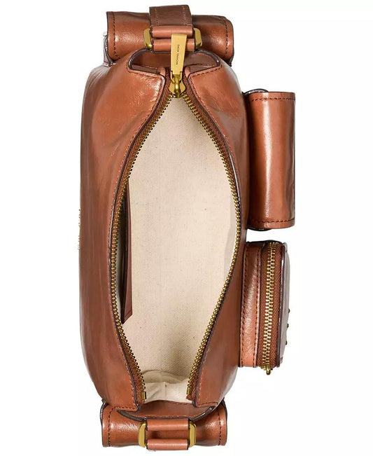 Dakota Small Pocket Leather Shoulder Bag