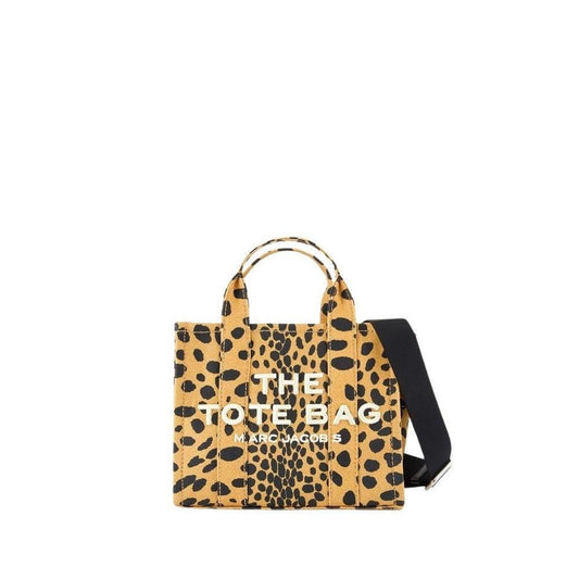 The Small Tote - Cotton - Cheetah