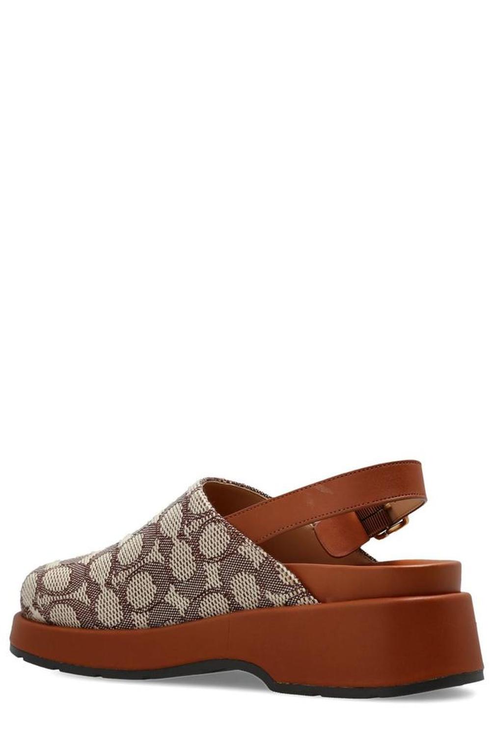 Coach Sculpted C Platform Clogs