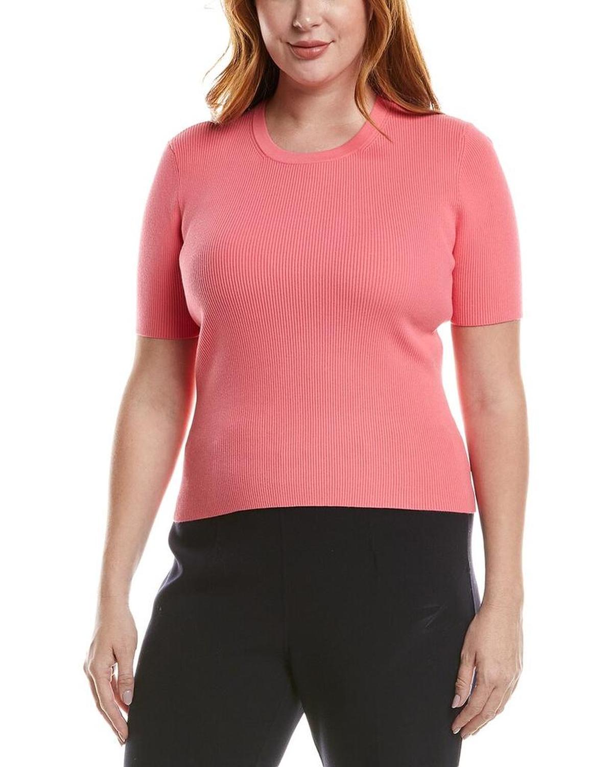 Ribbed Crewneck Sweater