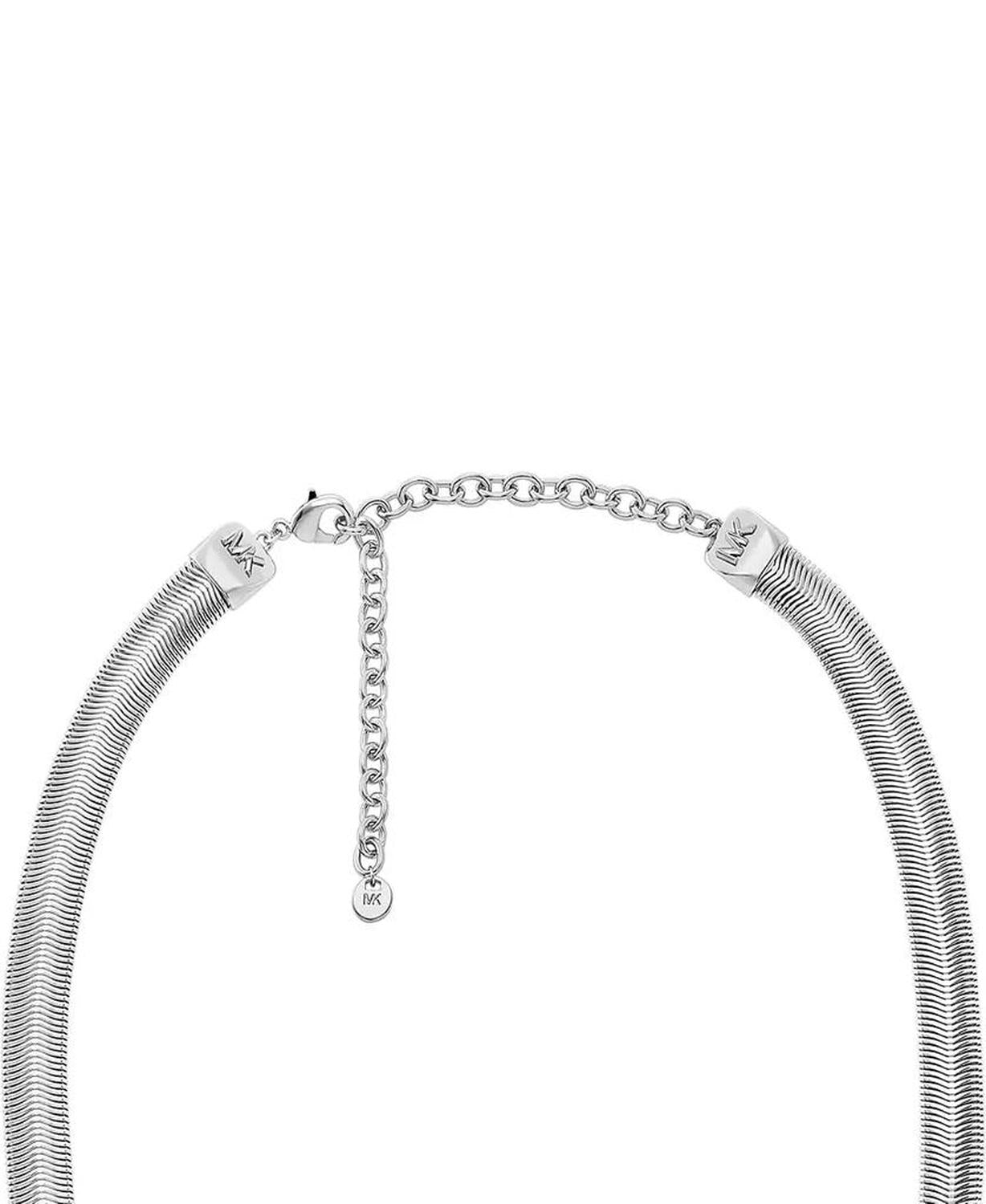 Chevron Snake Chain Necklace