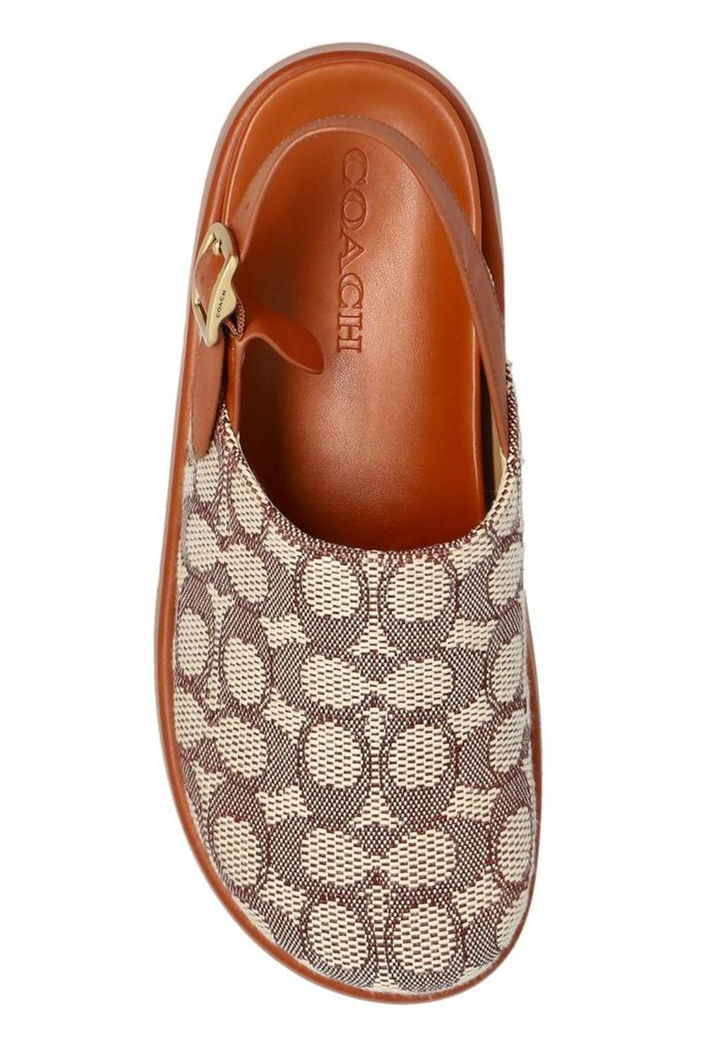 Coach Sculpted C Platform Clogs