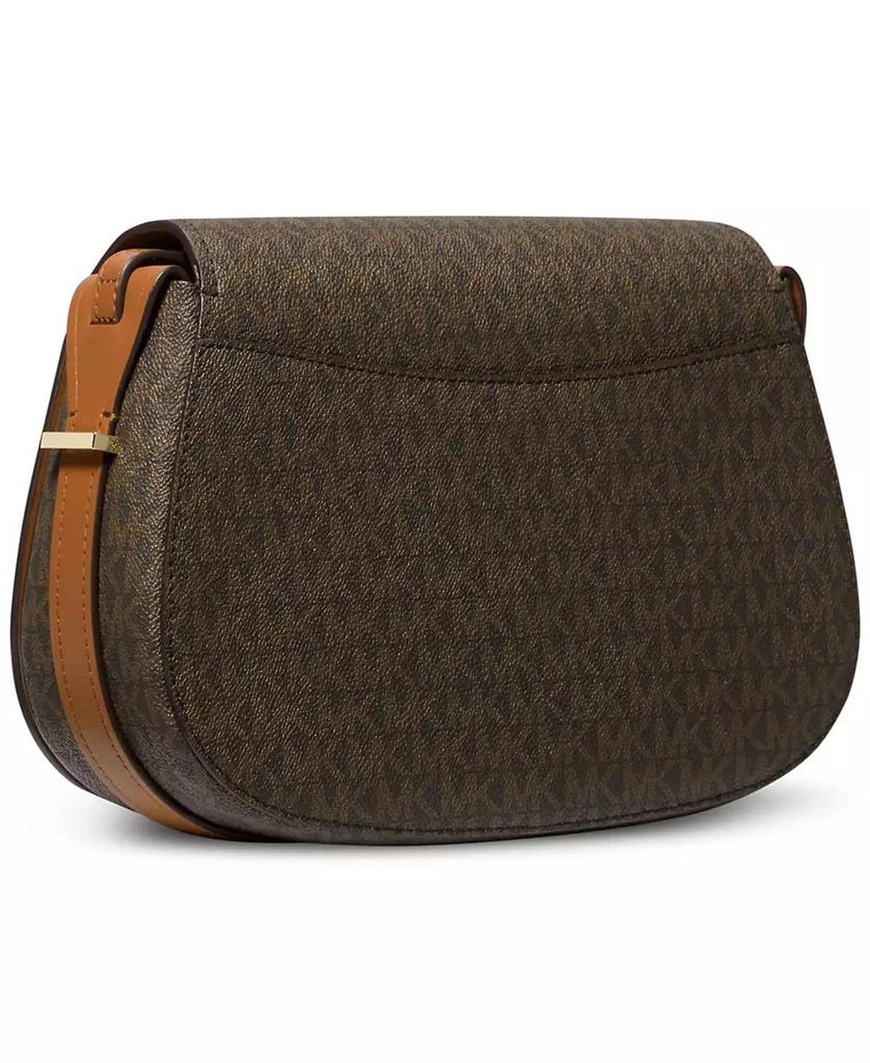 Lydia Small Monogram Flap Messenger