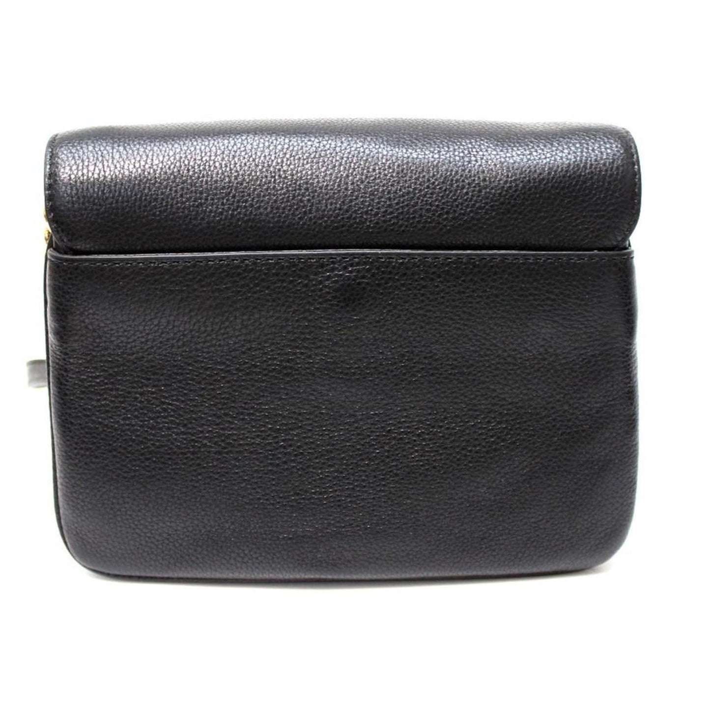 Leather Pochette Shoulder Bag (Pre-Owned)