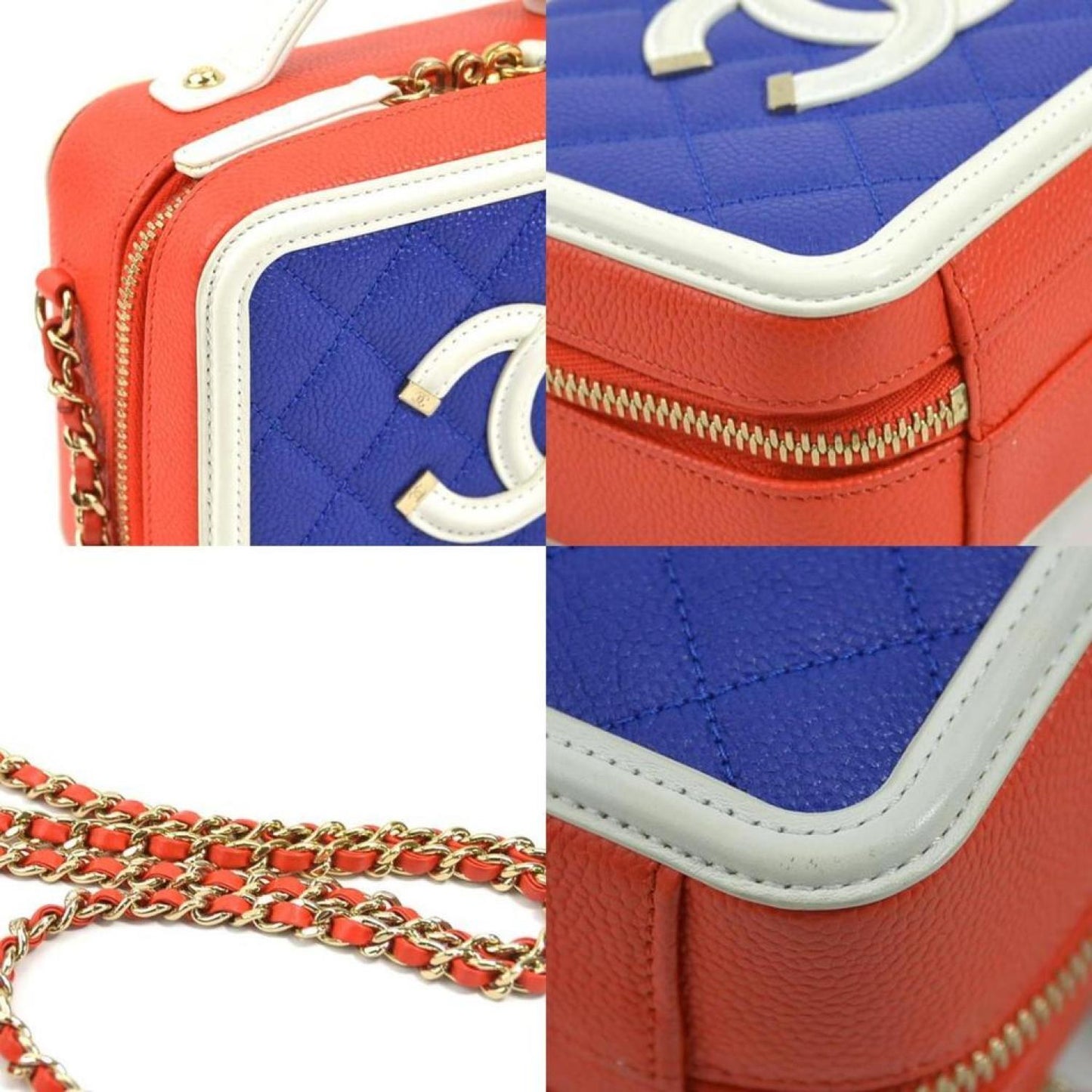 Chanel Vanity Leather Shopper Bag (Pre-Owned)