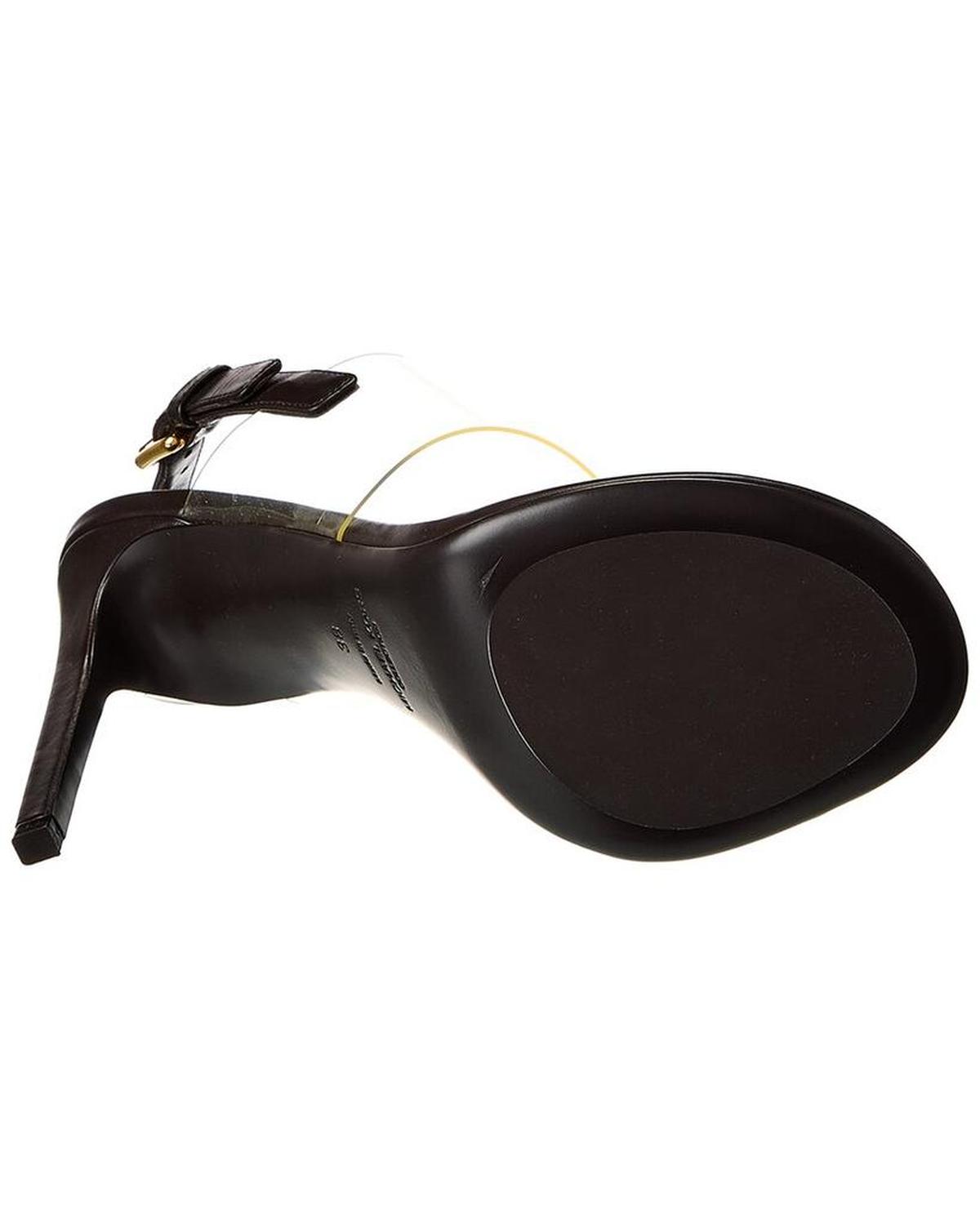 Catherine Leather & Vinyl Sandal