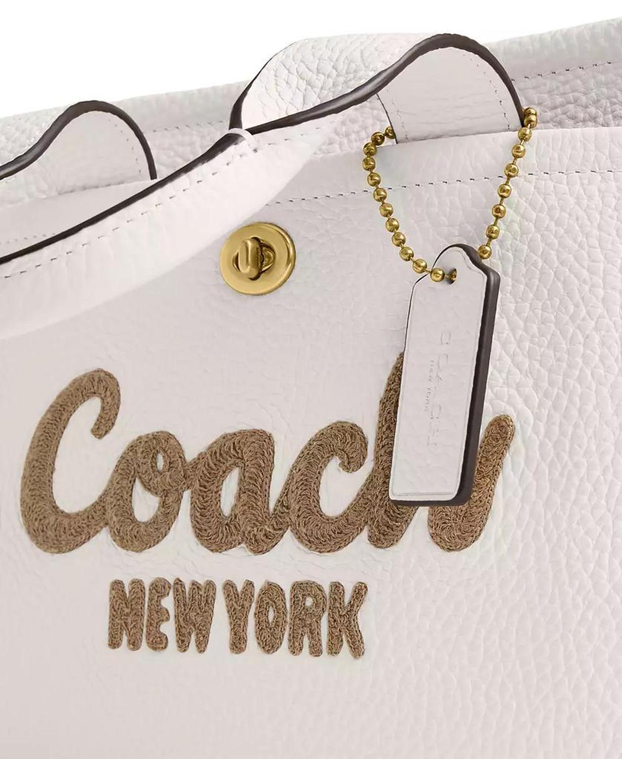 Cargo Pebbled Leather Tote Bag 26