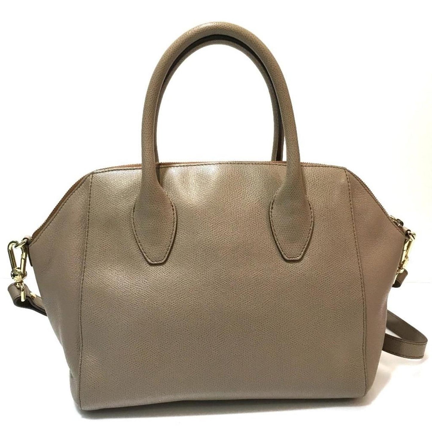 Leather Handbag Shoulder Bag (Pre-Owned)
