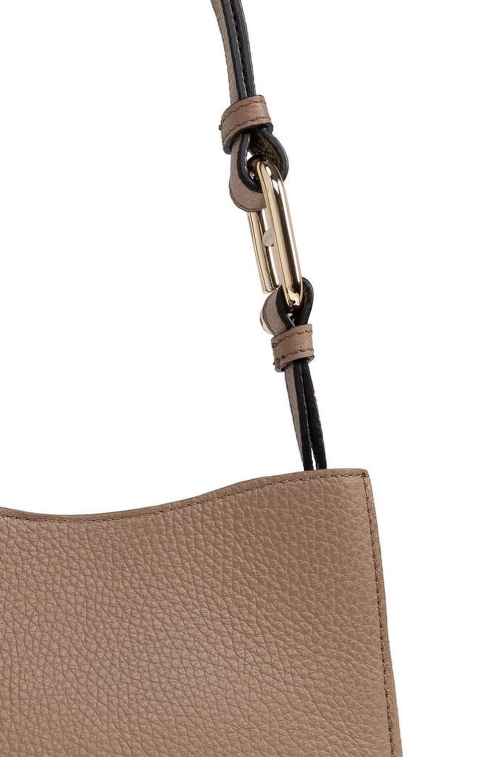 Furla Nuvola Logo Printed Mini Bucket Bag