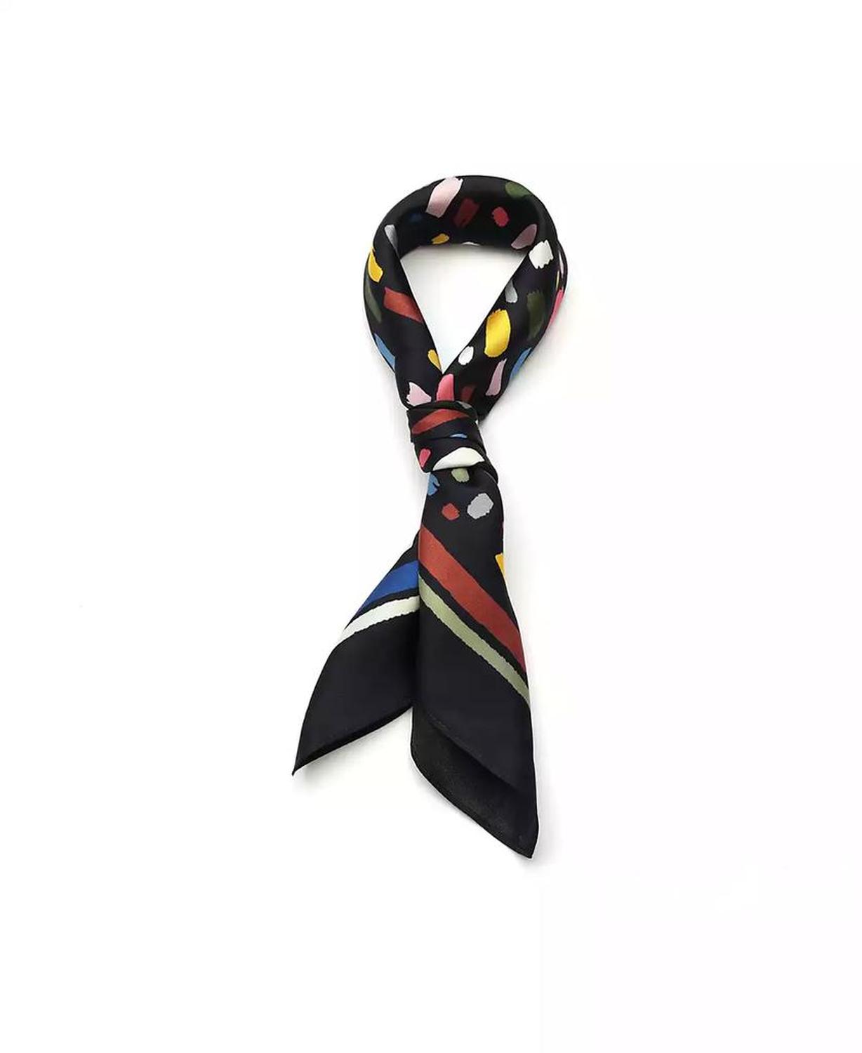 Women's Painterly Strokes Bandana Scarf