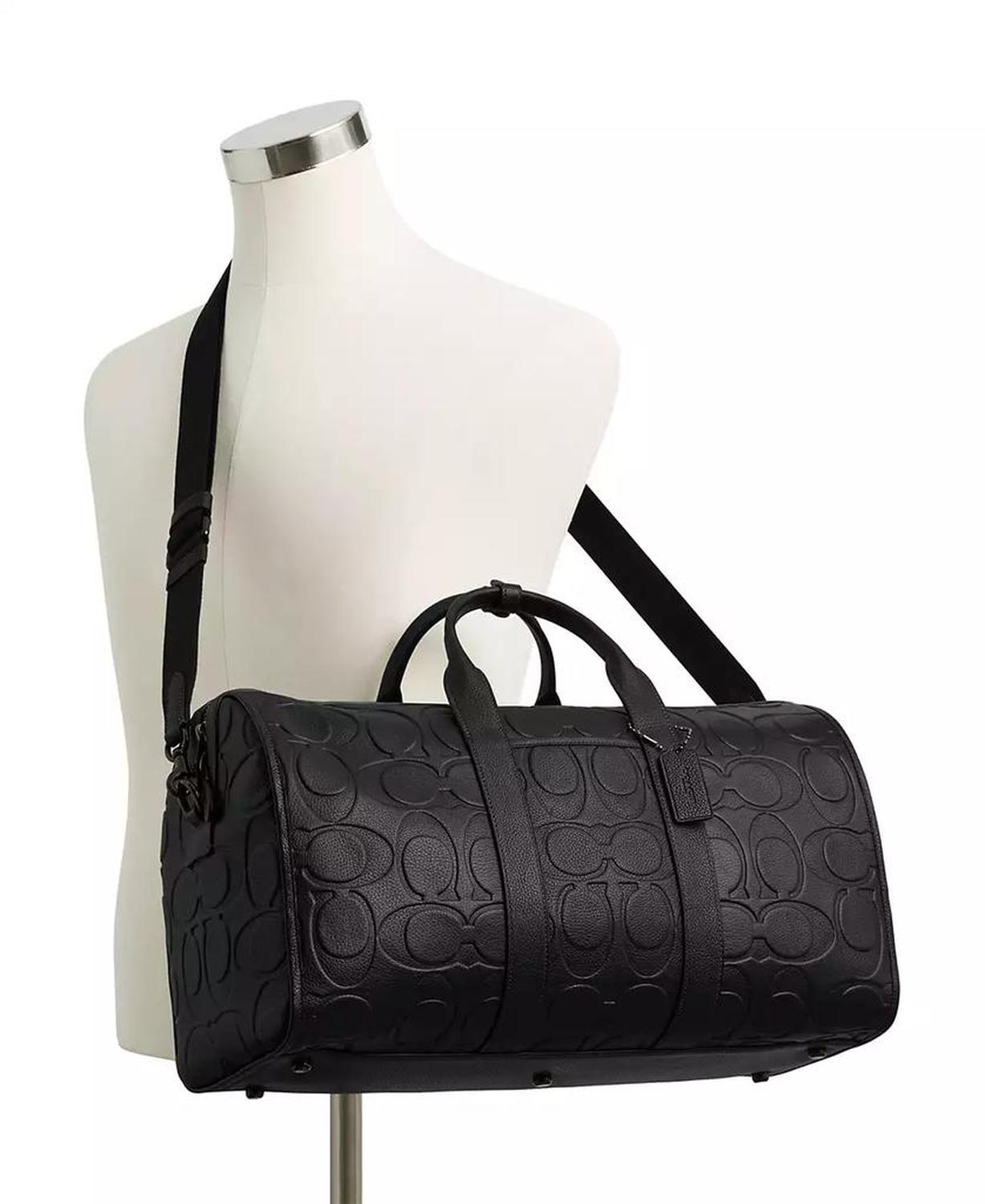 Men's Gotham 45 in Maxi Signature Leather Duffle Bag
