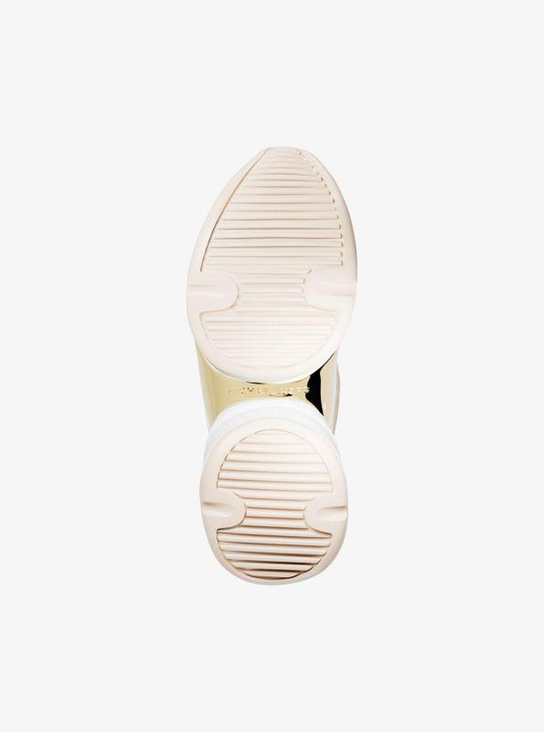 Olympia Metallic Logo Jacquard Trainer