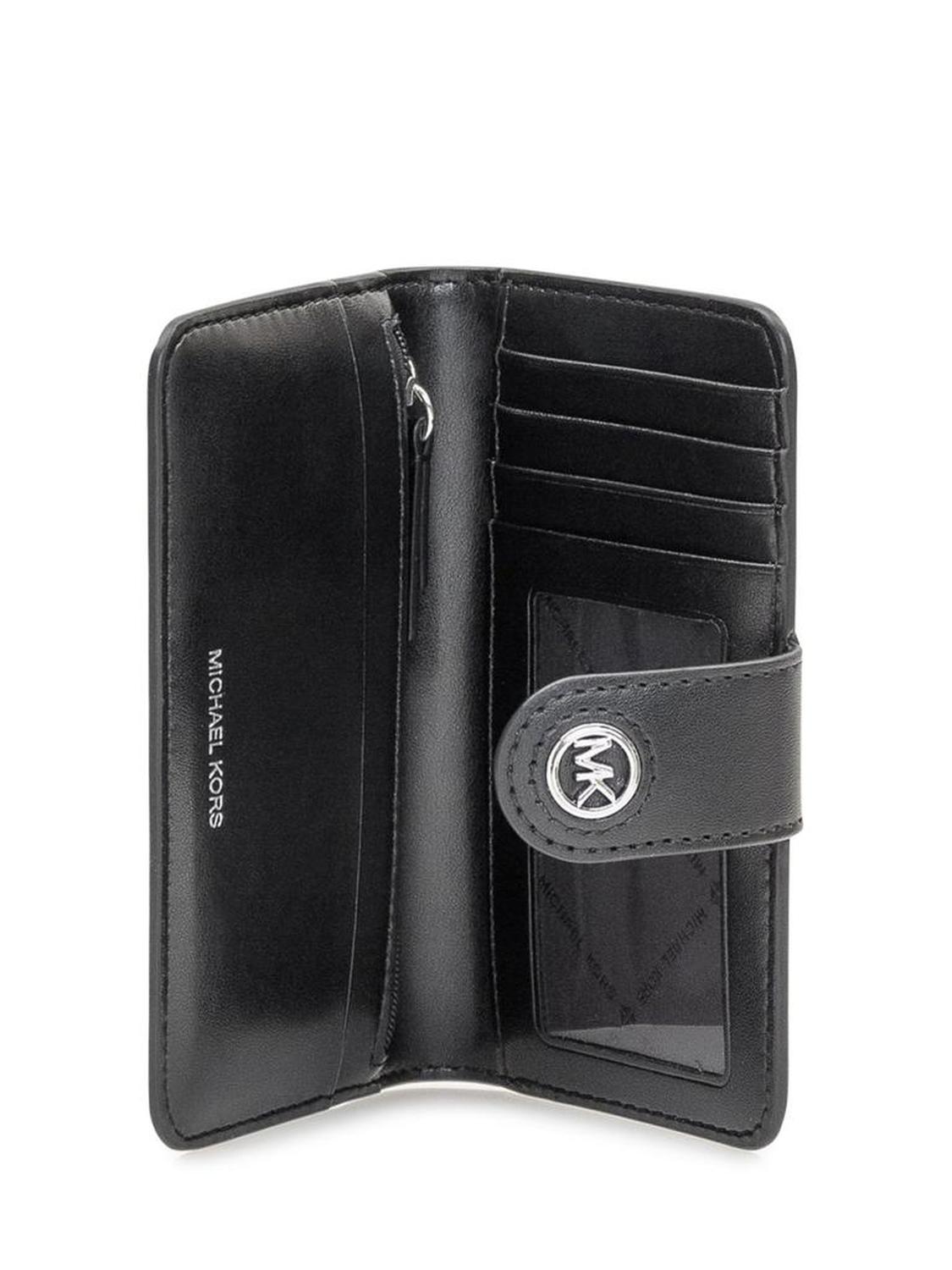 Michael Michael Kors Logo-Plaque Bi-Fold Wallet