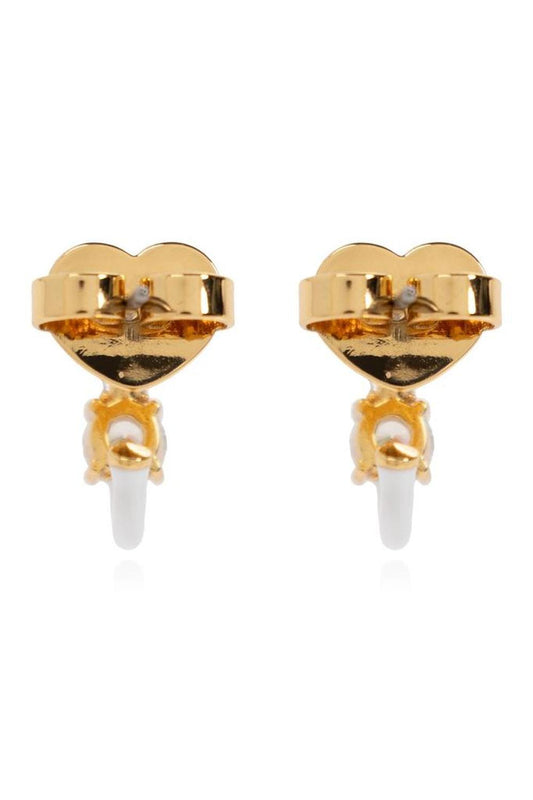 Kate Spade Hint Of Shimmer Huggies Earrings