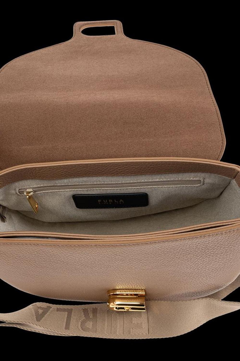 Furla Lotus Foldover-Top Shoulder Bag