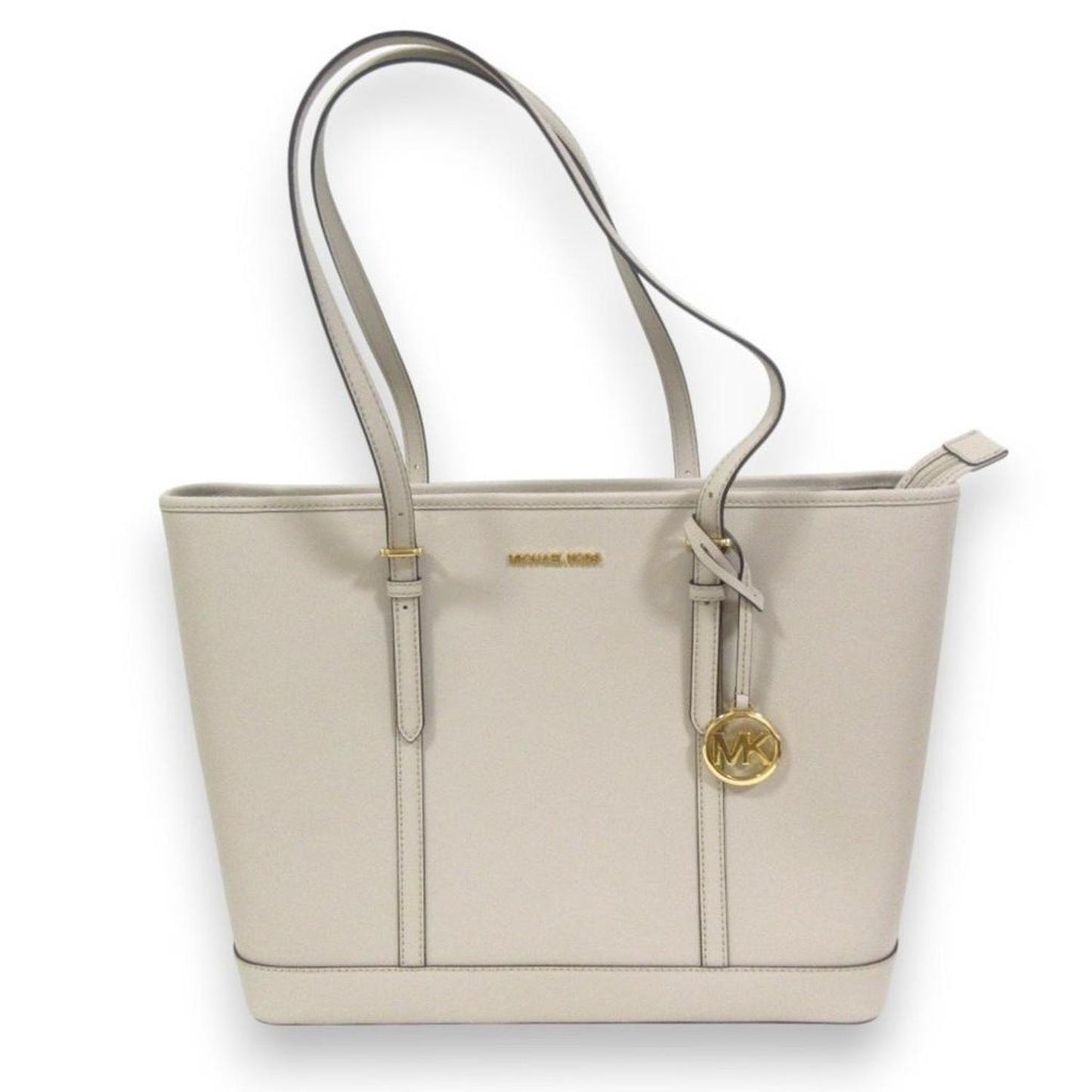 Jet Set Travel Leather Tote Bag Weekend Bag (Pre-Owned)